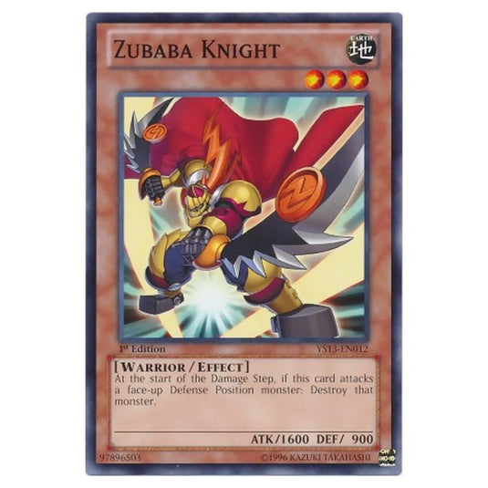 Yu-Gi-Oh! - Super Starter - V for Victory - Zubaba Knight (Common) YS13-EN012