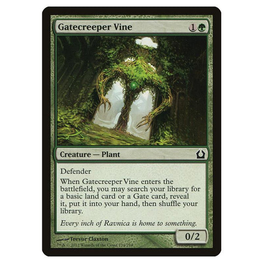 Magic The Gathering - Return To Ravnica - Gatecreeper Vine - 124/274 (Foil)