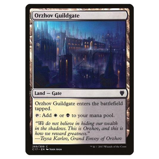 Magic The Gathering - Commander 2017 - Orzhov Guildgate - 269/309