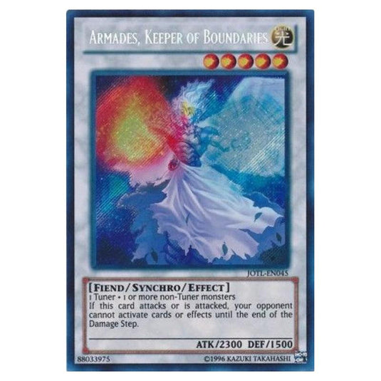 Yu-Gi-Oh! - Judgment of the Light - Armades, Keeper of Boundaries (Secret Rare) JOTL-EN045