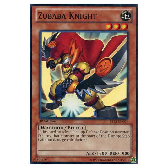 Yu-Gi-Oh! - Starter Deck - Xyz Symphony - Zubaba Knight (Common) YS12-EN004