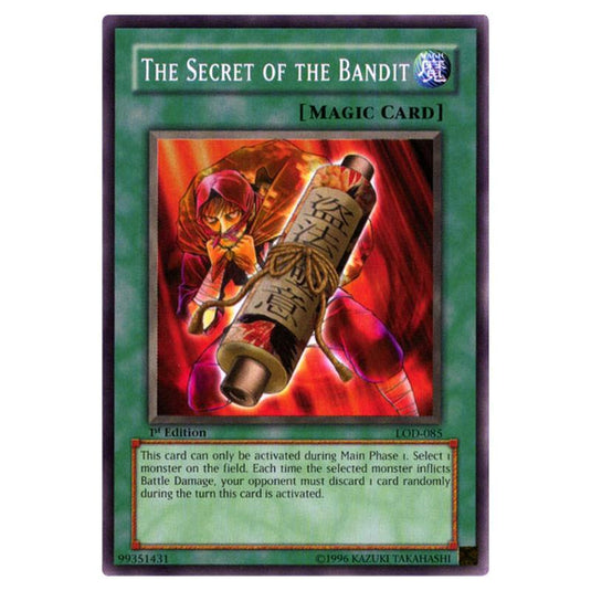 Yu-Gi-Oh! - Legacy of Darkness - The Secret of the Bandit (Common) LOD-085