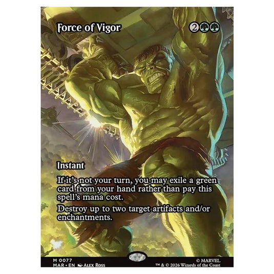 Magic The Gathering - Marvel Universe - Force of Vigor - 0077