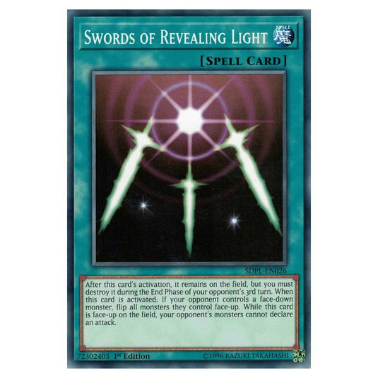Yu-Gi-Oh! - Structure Deck - Powercode Link - Swords of Revealing Light (Common) SDPL-EN026