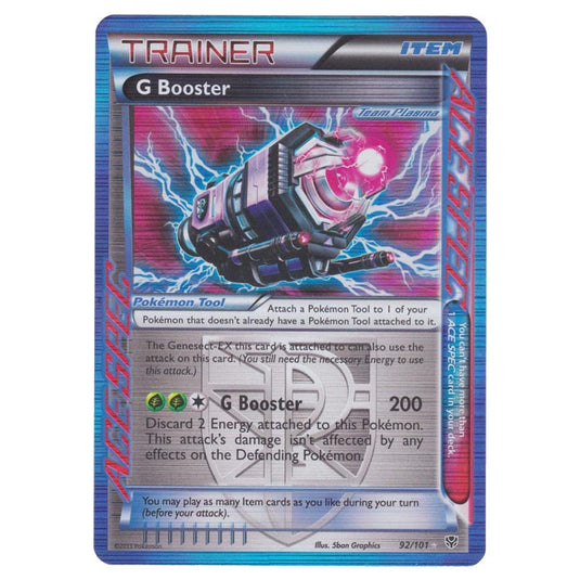 Pokemon - Black & White - Plasma Blast - G Booster (Ace Spec) - 92/101