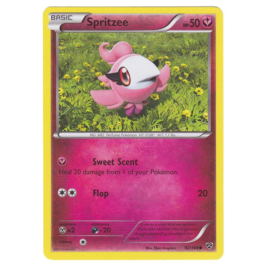 Pokemon - XY Base Set - Spritzee - 92/146