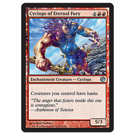 Magic the Gathering - Journey into Nyx - Cyclops of Eternal Fury - 92/165