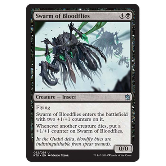 Magic the Gathering - Khans Of Tarkir - Swarm of Bloodflies - 92/269