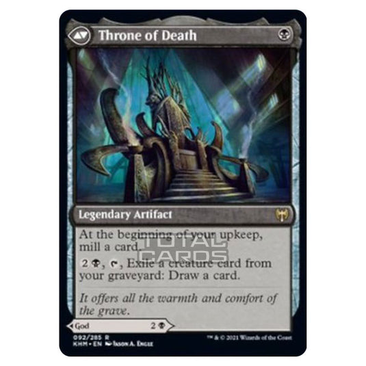 Magic The Gathering - Kaldheim - Egon, God of Death // Throne of Death - 92/285