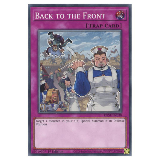 Yu-Gi-Oh! - Egyptian God Deck - Slifer the Sky Dragon - Back to the Front (Common) EGS1-EN038