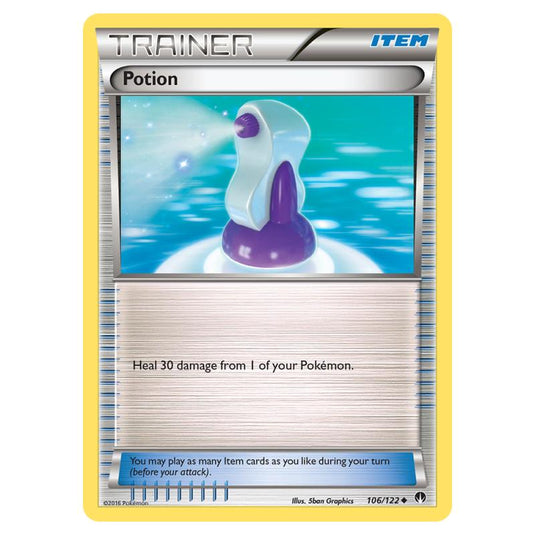 Pokemon - XY - Breakpoint - Potion - 106/122 (Reverse Holo)