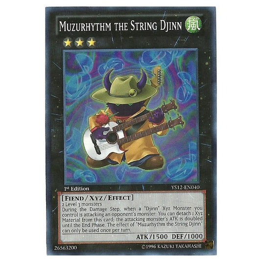 Yu-Gi-Oh! - Starter Deck - Xyz Symphony - Muzurhythm the String Djinn (Super Rare) YS12-EN040