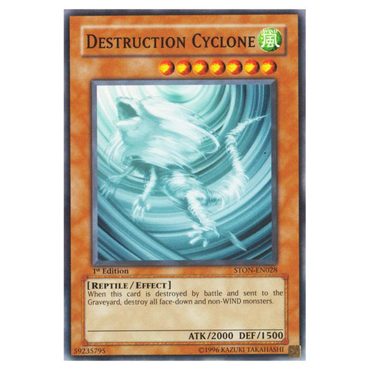 Yu-Gi-Oh! - Strike of Neos - Destruction Cyclone (Common) STON-EN028