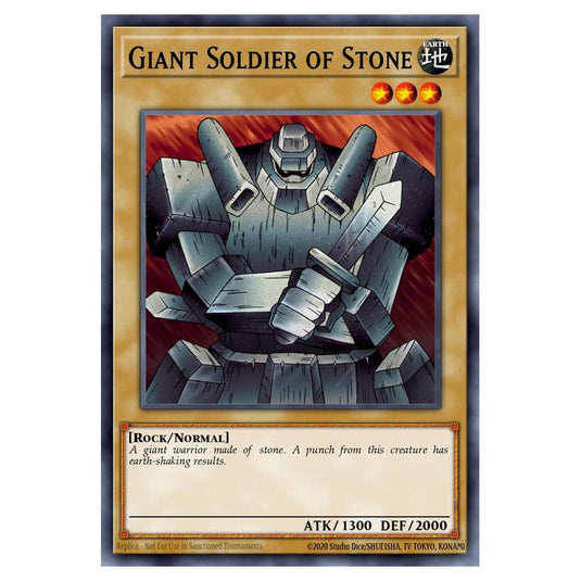 Yu-Gi-Oh! - Yugi's Legendary Decks - Giant Soldier of Stone (Common) YGLD-ENA15