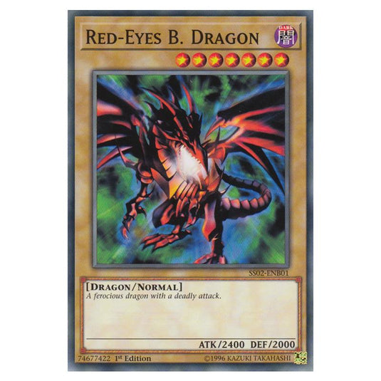 Yu-Gi-Oh! - Speed Duel Starter Decks - Duelists of Tomorrow - Red-Eyes Black Dragon (Common) SS02-ENB01
