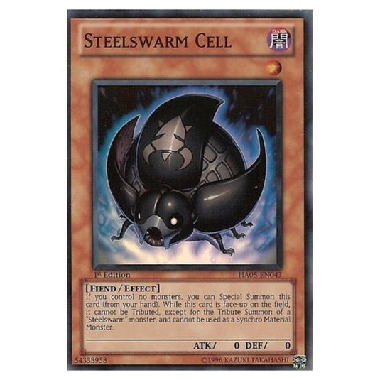 Yu-Gi-Oh! - Hidden Arsenal 5 - Steelswarm Invasion - Steelswarm Cell (Super Rare) HA05-EN043