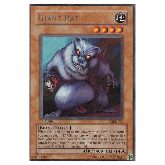 Yu-Gi-Oh! - Magic Ruler - Giant Rat (Rare) - MRL-EN079/050