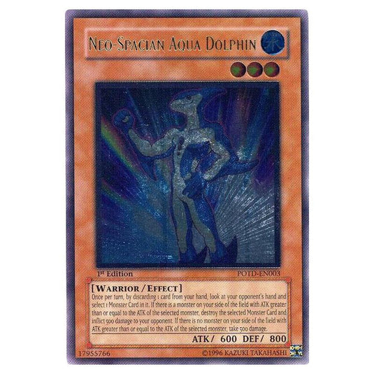 Yu-Gi-Oh! - Power of the Duelist - Neo-Spacian Aqua Dolphin (Ultimate Rare) POTD-EN003