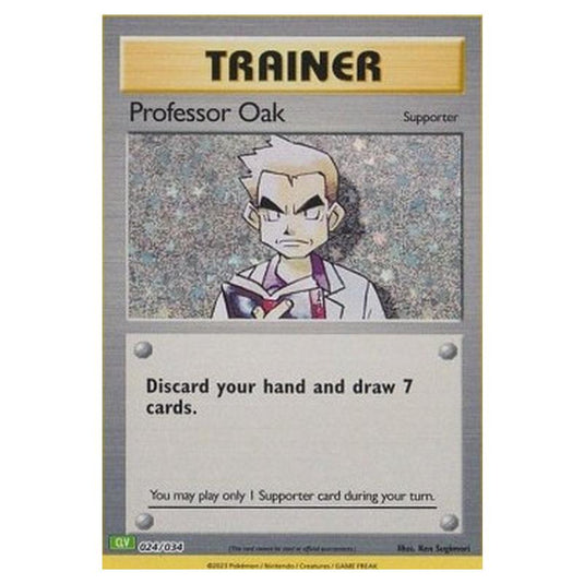 Pokemon - Pokémon Trading Card Game Classic - Venusaur & Lugia ex Deck - Professor Oak 024