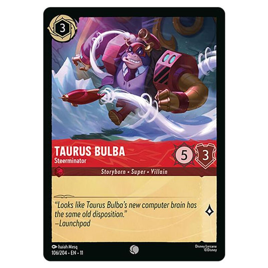Lorcana - Winterspell - Taurus Bulba - Steerminator (Common) - 106/204
