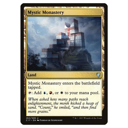 Magic The Gathering - Commander 2017 - Mystic Monastery - 263/309