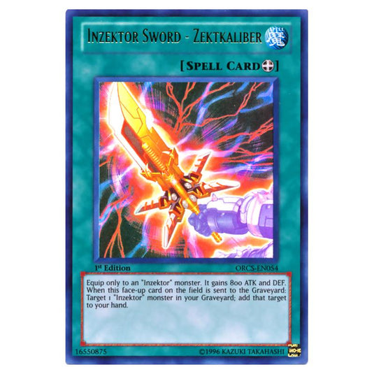 Yu-Gi-Oh! - Order of Chaos - Inzektor Sword - Zektkaliber (Ultra Rare) ORCS-EN054