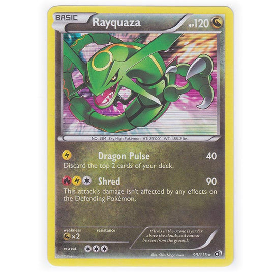 Pokemon - Black & White - Legendary Treasures - Rayquaza - 93/113