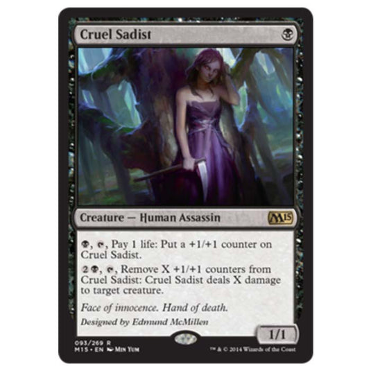 Magic the Gathering - M15 Core Set - Cruel Sadist - 93/269