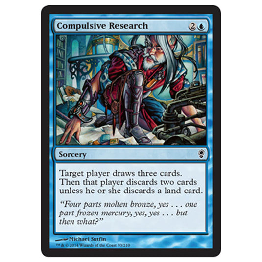 Magic the Gathering - Conspiracy - Compulsive Research - 93/210