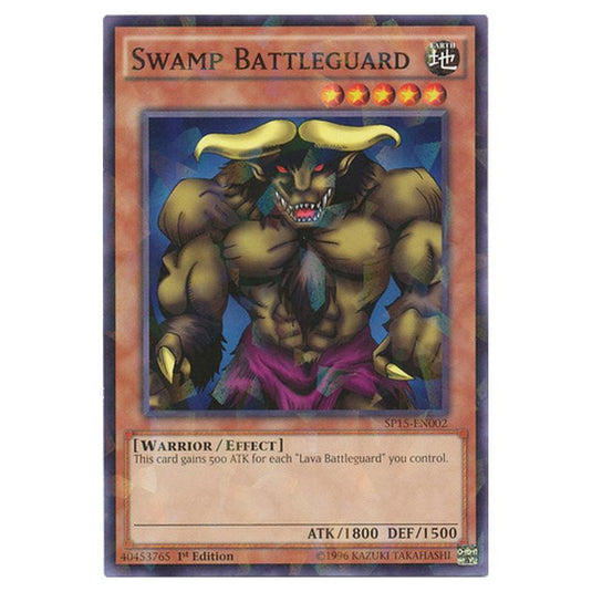 Yu-Gi-Oh! - Star Pack ARC-V - Swamp Battleguard (Shatterfoil Rare) SP15-EN002