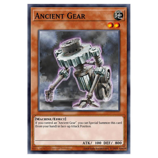 Yu-Gi-Oh! - Speed Duel GX - Duel Academy Box - Ancient Gear (Common) SGX1-END08