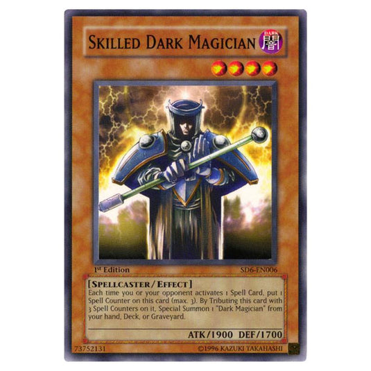 Yu-Gi-Oh! - Structure Deck - Spellcaster's Judgment - Skilled Dark Magician (Common) SD6-EN006