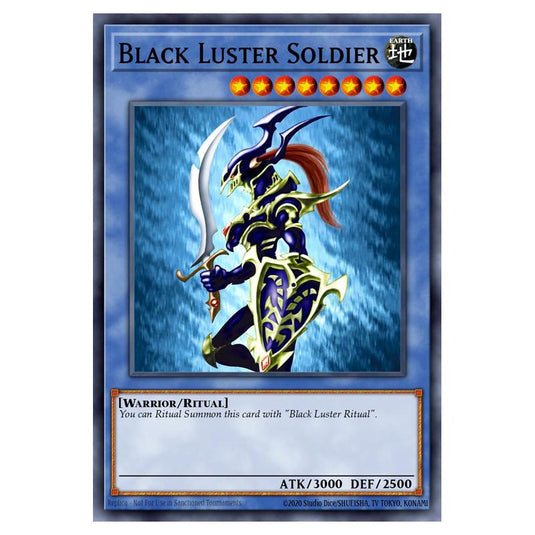 Yu-Gi-Oh! - Yugi's Legendary Decks - Black Luster Soldier (Common) YGLD-ENA01