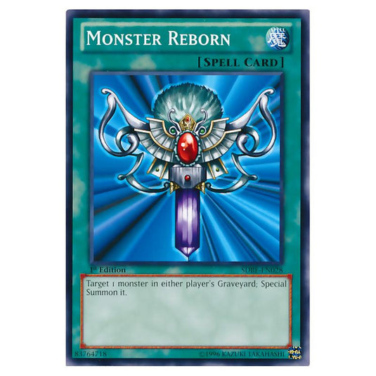 Yu-Gi-Oh! - Saga of Blue-Eyes White Dragon Structure Deck - Monster Reborn (Common) SDBE-EN028