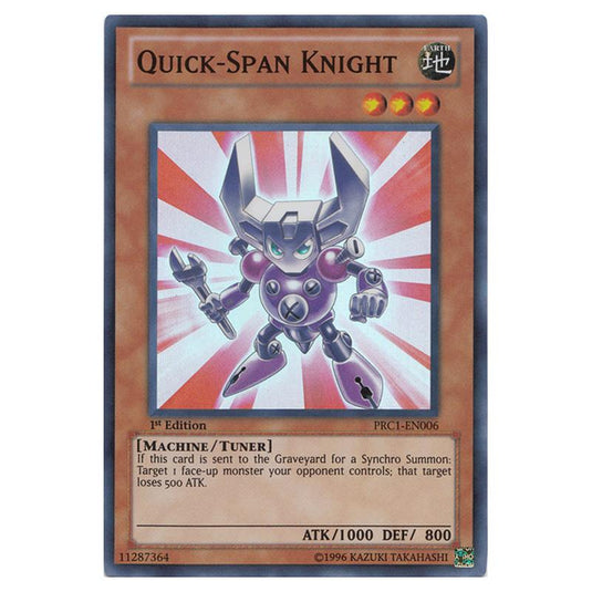 Yu-Gi-Oh! - Premium Collection Tin - Quick-Span Knight (Super Rare) PRC1-EN006