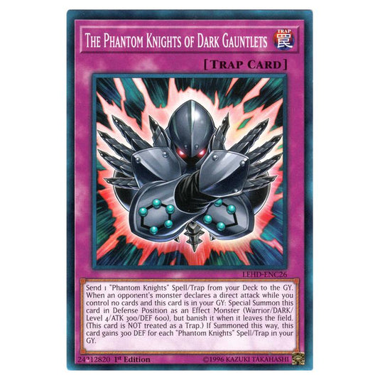 Yu-Gi-Oh! - Legendary Hero Decks - The Phantom Knights of Dark Gauntlets (Common) LEHD-ENC26