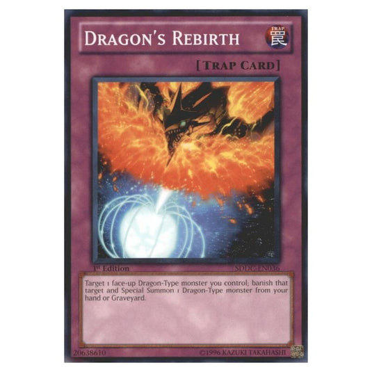 Yu-Gi-Oh! - Dragons Collide Structure Deck - Dragon\'s Rebirth (Common) SDDC-EN036