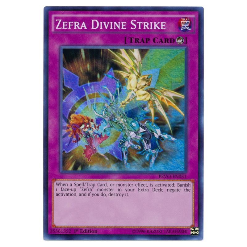 Yu-Gi-Oh! - Pendulum Evolution - Zefra Divine Strike (Super Rare) PEVO