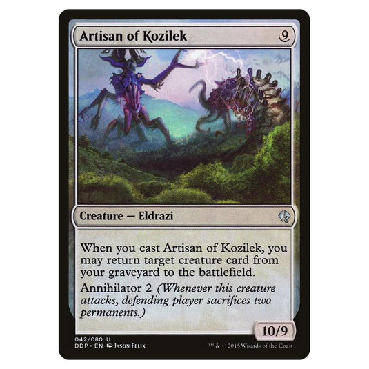 Magic the Gathering - Duel Decks: Zendikar vs. Eldrazi - Artisan of Kozilek - 42