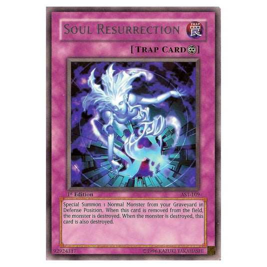 Yu-Gi-Oh! - Ancient Sanctuary - Soul Resurrection (Rare) AST-109