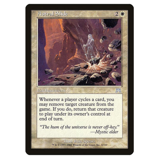 Magic The Gathering - Onslaught - Astral Slide - 4/350 (Foil)