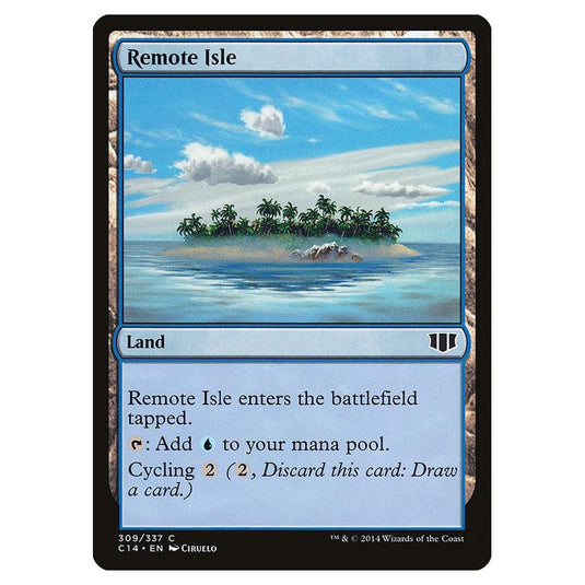 Magic The Gathering - Commander 2014 - Remote Isle - 309
