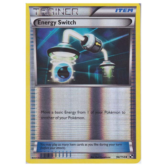 Pokemon - Black & White - (Reverse Holo) Energy Switch 94/114