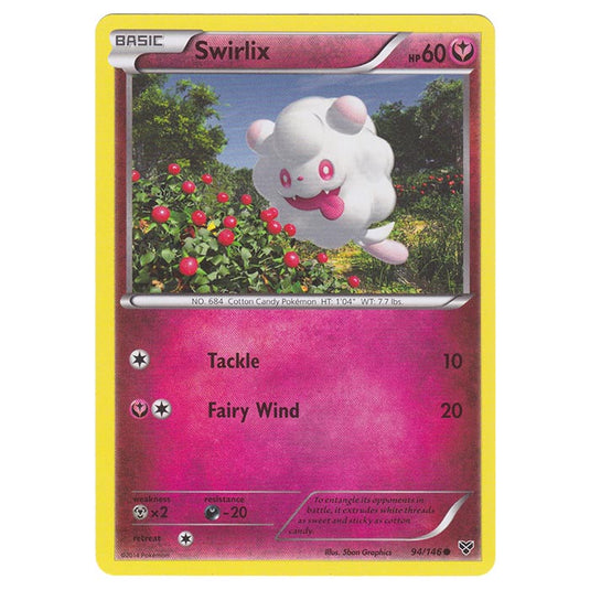 Pokemon - XY Base Set - Swirlix - 94/146