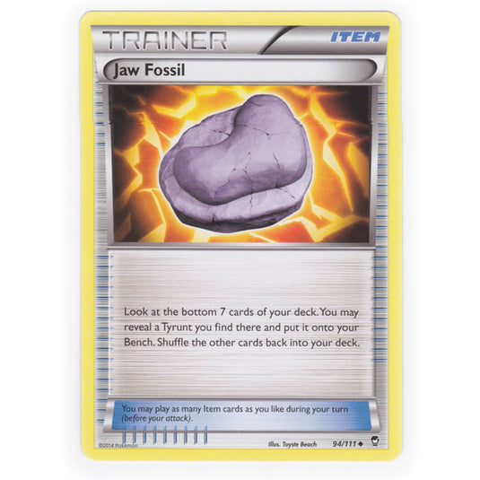 Pokemon - XY Furious Fists - Jaw Fossil - 94/111