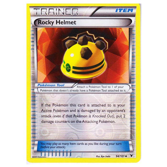 Pokemon - Black & White - Noble Victories - (Reverse Holo) - Rocky Helmet 94/101