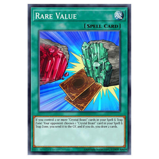 Yu-Gi-Oh! - Force of the Breaker - Rare Value (Ultra Rare) FOTB-EN033