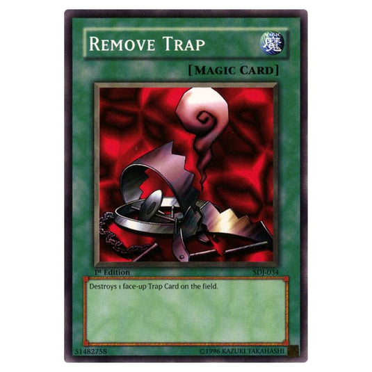 Yu-Gi-Oh! - Starter Deck - Joey - Remove Trap (Common) SDJ-034