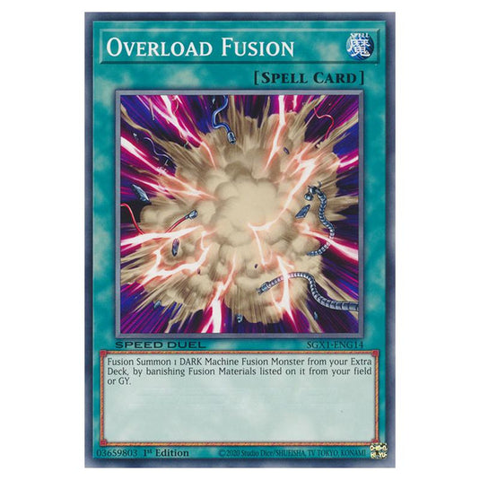 Yu-Gi-Oh! - Speed Duel GX - Duel Academy Box - Overload Fusion (Common) SGX1-ENG14