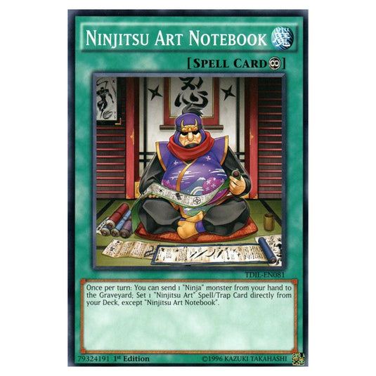 Yu-Gi-Oh! - The Dark Illusion - Ninjitsu Art Notebook (Common) TDIL-EN081